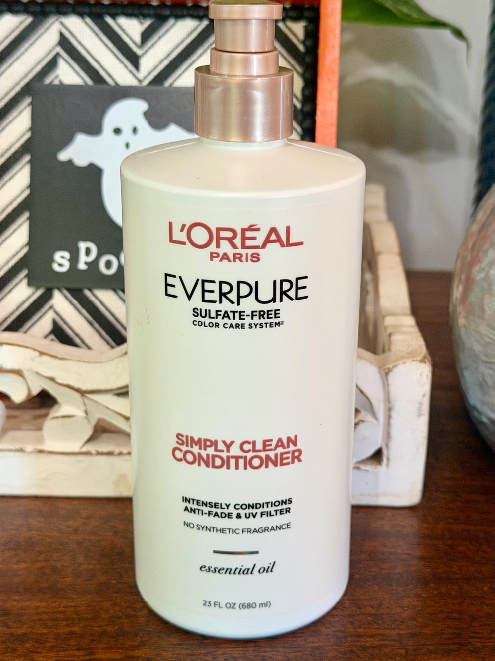 Hair care product bottle